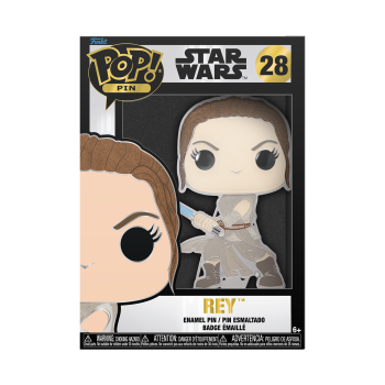 FUNKO POP PIN Star Wars Rey #28